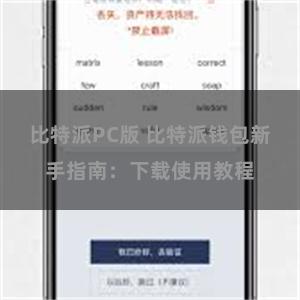 比特派PC版 比特派钱包新手指南：下载使用教程