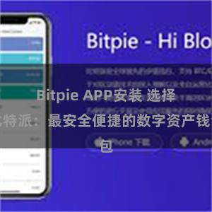 Bitpie APP安装 选择比特派：最安全便捷的数字资产钱包