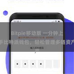 Bitpie移动版 一分钟上手比特派钱包，轻松管理多链资产