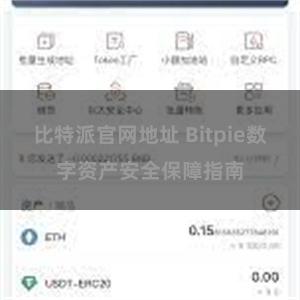 比特派官网地址 Bitpie数字资产安全保障指南