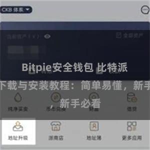 Bitpie安全钱包 比特派钱包下载与安装教程：简单易懂，新手必看