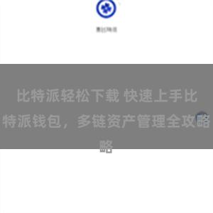 比特派轻松下载 快速上手比特派钱包，多链资产管理全攻略