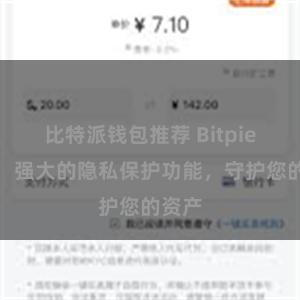 比特派钱包推荐 Bitpie钱包：强大的隐私保护功能，守护您的资产