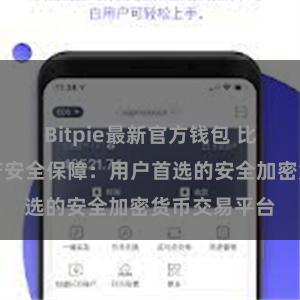 Bitpie最新官方钱包 比特派数字资产安全保障：用户首选的安全加密货币交易平台