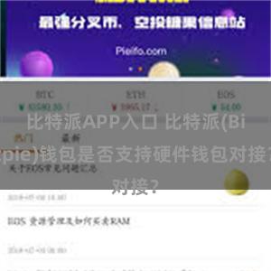 比特派APP入口 比特派(Bitpie)钱包是否支持硬件钱包对接？