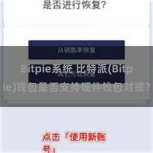 Bitpie系统 比特派(Bitpie)钱包是否支持硬件钱包对接？