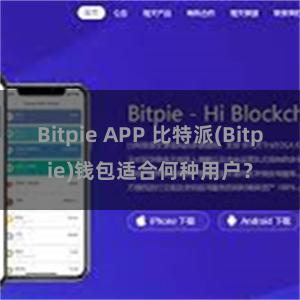 Bitpie APP 比特派(Bitpie)钱包适合何种用户？