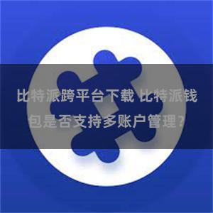 比特派跨平台下载 比特派钱包是否支持多账户管理？
