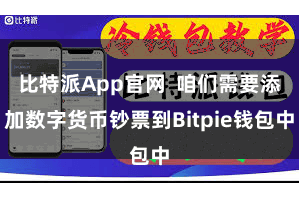 比特派App官网  咱们需要添加数字货币钞票到Bitpie钱包中