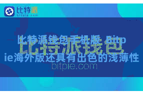 比特派钱包手机版  Bitpie海外版还具有出色的浅薄性