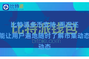 比特派多币支持  而况还能让用户遍地随时了解市集动态